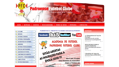 Site com Administra&ccedil;&atilde;o de dados